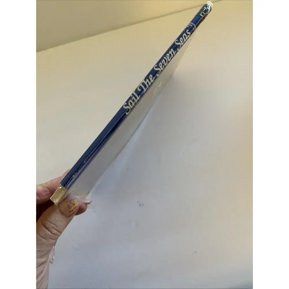 US Navy Note Pad Pencil Sail the Seven Seas Boot Camp Graduation Work Gift